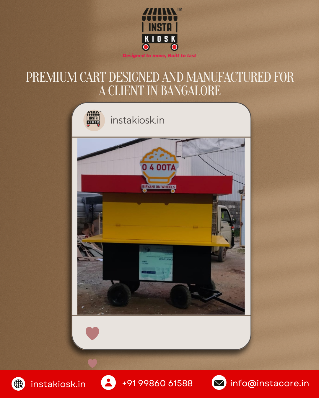 kiosk fabricators near me.