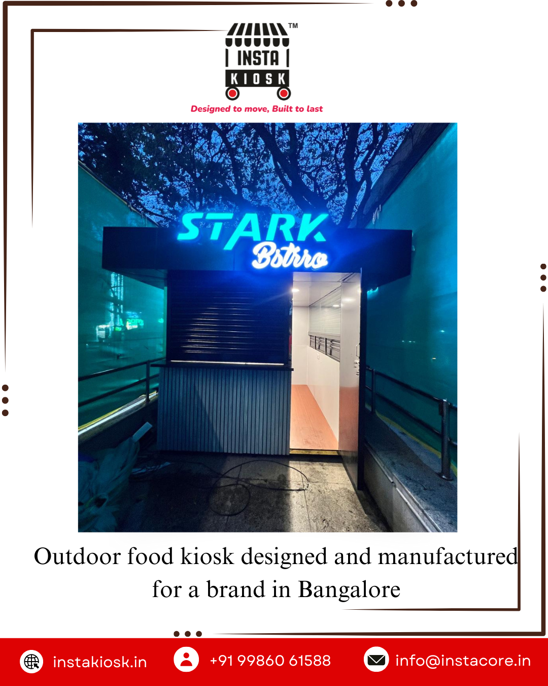 Affordable Modular Kiosk Solutions Bengaluru