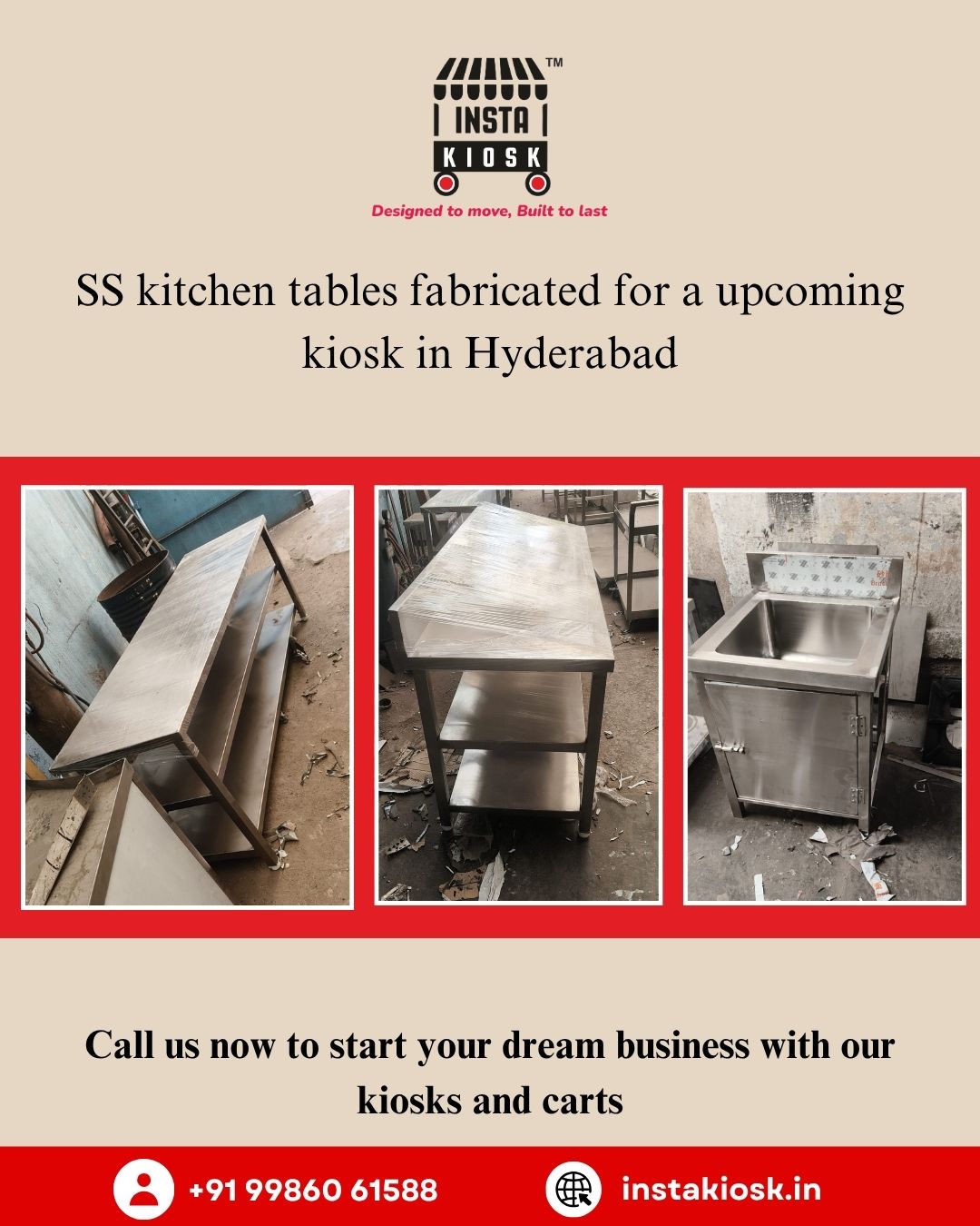 Best Food cart manufacturers and designers in Bangalore